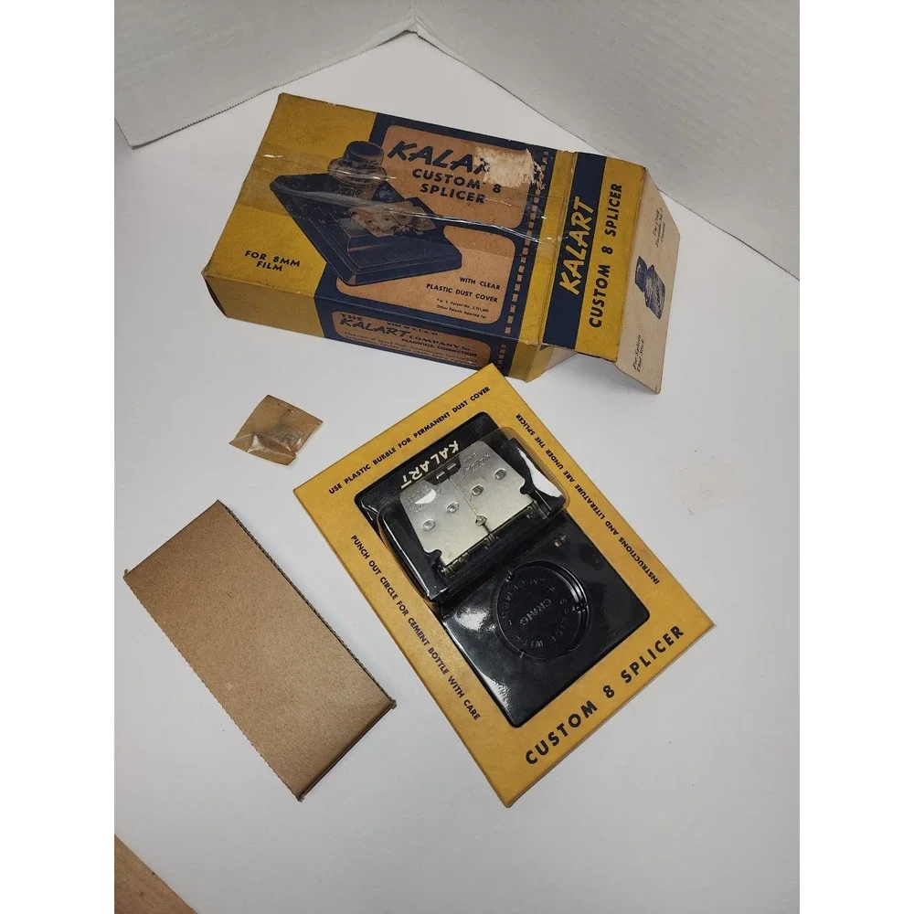 Vintage Hollywood Movie Film 8mm Splicer Kalart